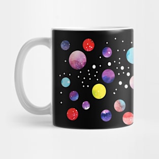 watercolor dot pattern Mug